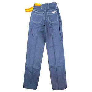 Lady Maverick Vintage 70s Jeans Women 10 Blue Cotton High Waist NWT Made in USA